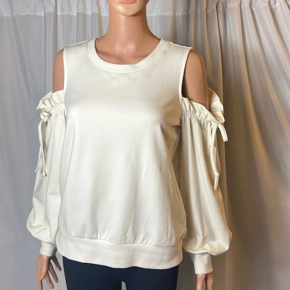 1. State Sweater Womens Open Should Bows Size M - Picture 1 of 9